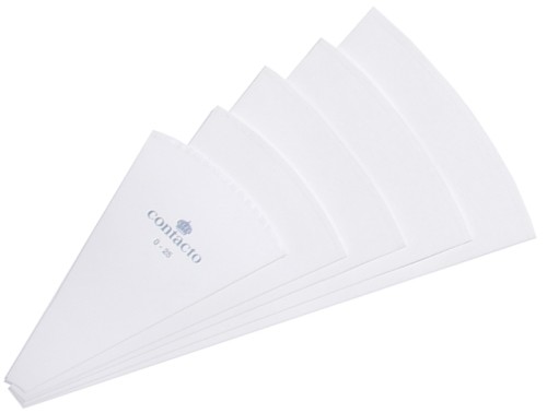 Spritzbeutel aus mehrfach beschichteter Baumwolle, lebensmittelecht, kochfest, geeignet für alle Massen, mit verstärktem Saum und Spitze,