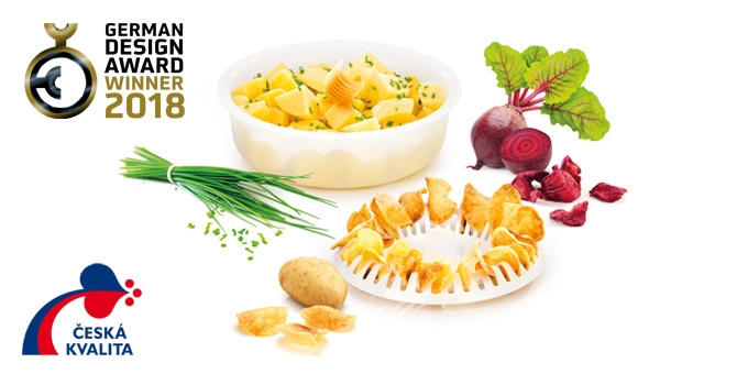 Topf für Kartoffeln und Chips PURITY MicroWave