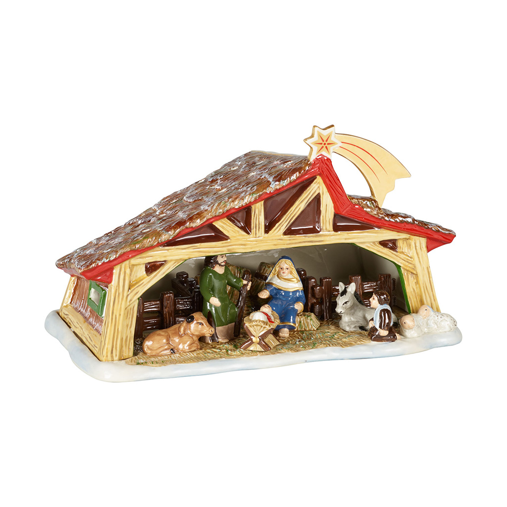 Villeroy und Boch Krippe - Maße: 27 x 16 x 16 cm / Ser.: Christmas Toys Memory