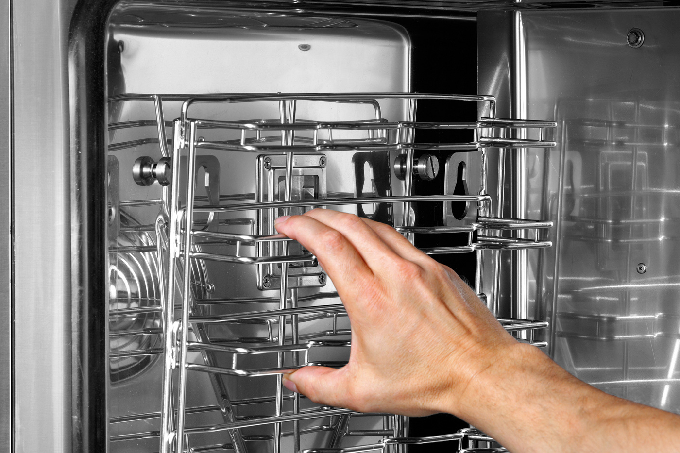 Bartscher Kombidämpfer Silversteam 7111DRS |Temperaturbereich bis: 300 °C | Maße: 89 x 83,5 x85,0 cm. Gewicht: 111 kg