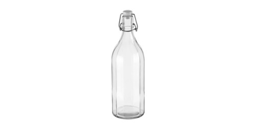 Rechteckige Flasche mit Bügelverschluss DELLA CASA 1000 ml
