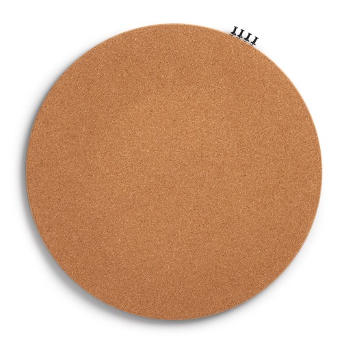 Pinboard, rund, Kork. Ø: 445 mm. Höhe: 10 mm.