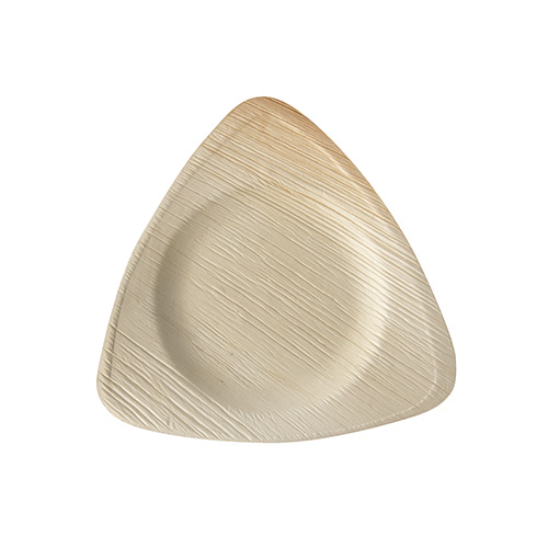 25 Teller, Palmblatt "pure" 3-eckig 20 cm x 20 cm x 2 cm von PAPSTAR