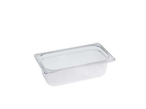 Blanco GN-BEHÄLTER GN-K 1/3-100 POLYCARBONAT, transparent , Inhalt: 3,2 Liter