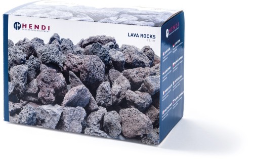 HENDI Lavasteine - 3 kg Box