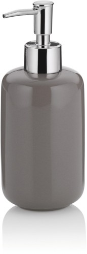 KELA Seifenspender Isabella Keramik cashmerebraun 18,0cm 7,5cmØ 400,0ml