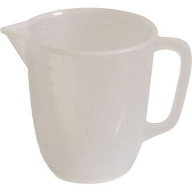 axentia Messbecher 1l Kunststoff transparent