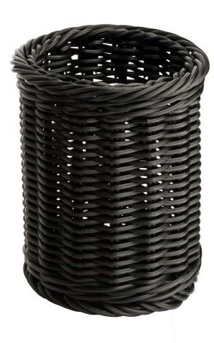 Besteckkorb, schwarz
