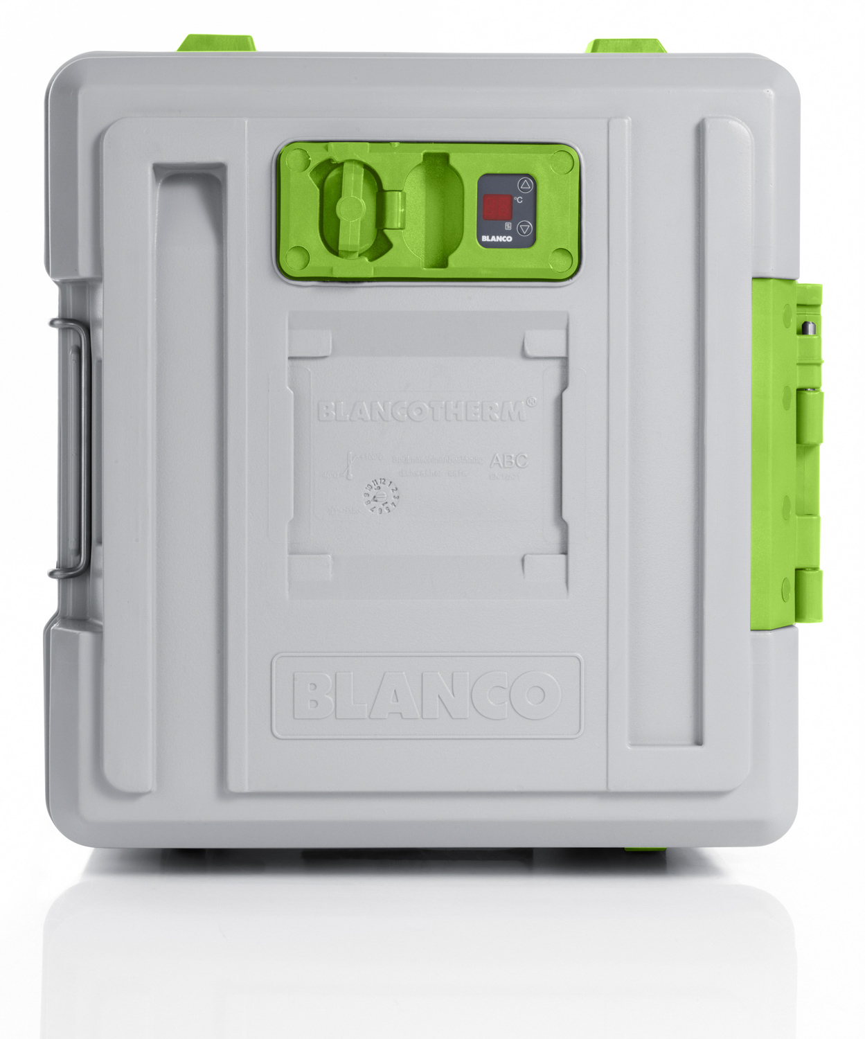 BLANCO BLANCOTHERM 420 KBRUH, Speisentransportbehälter aus Kunststoff, umluftbeheizt, mit digitalem Temperaturregler zur