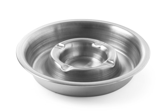 HENDI Aschenbecher mit Rinne - Ø160x(H)30 mm