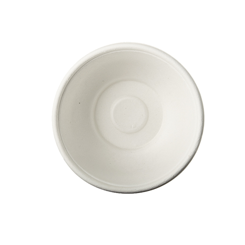 PAPSTAR 50 Schalen, Zuckerrohr pure 200 ml Ø 11,2 cm - 4,2 cm weiss