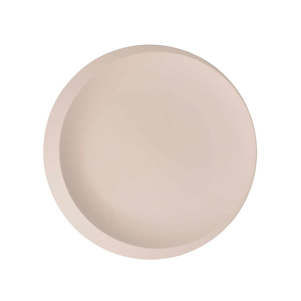Villeroy und Boch Praesentationsplatte - Maße: 37 x 37 x 3 cm / Inh.: 370 L / Ser.: NewMoon Beige
