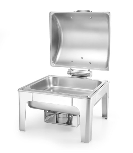 Chafing Dish GN 2/3, Hochglanz-Finish. Ideal für den Einsatz bei Buffets und Catering.