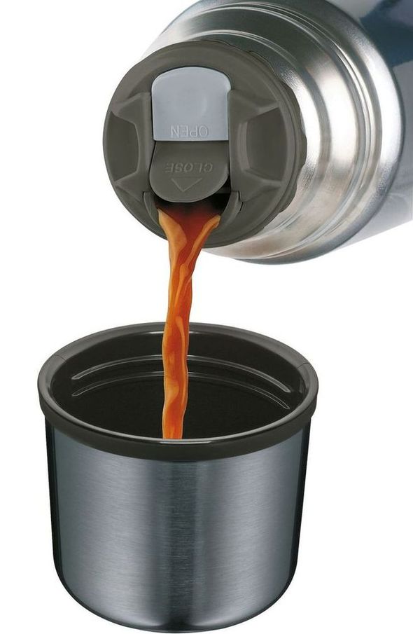 alfi Isolierflasche Perfect automatic grau 0,35 Liter