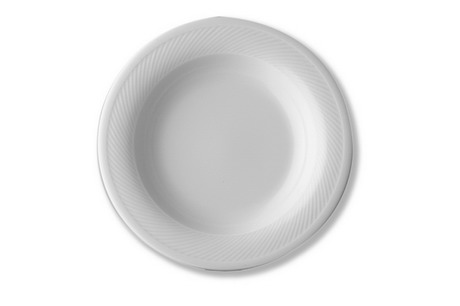 Teller tief - Durchmesser 22,5 cm - Form SWING TIME - uni weiß