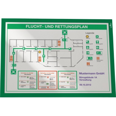 DURABLE Magnetrahmen DURAFRAME® DIN A3 Kunststoff grün 2 St./Pack.