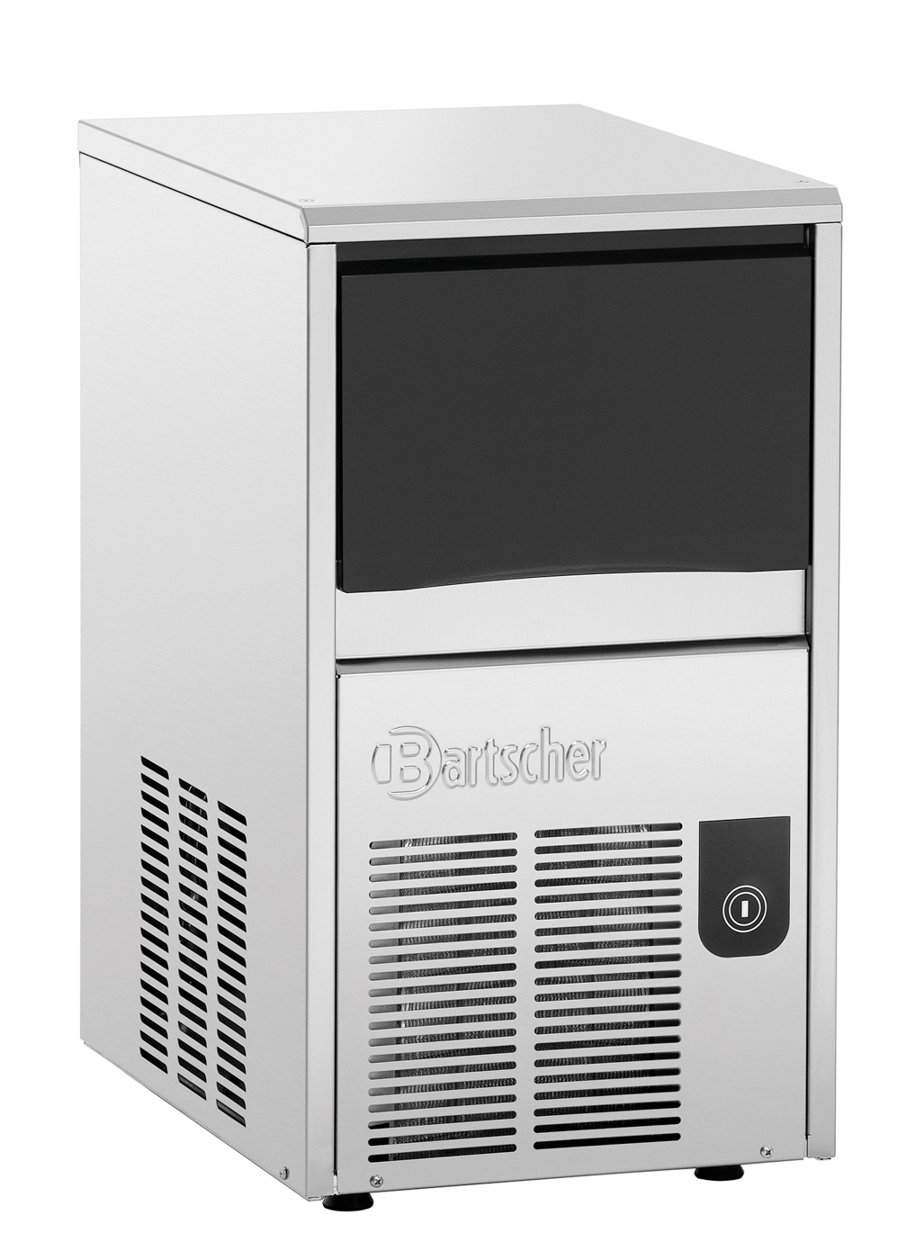 Bartscher Eiswürfelbereiter B 28 Plus |Füllstandssensor: Ja | Maße: 48,3 x 34 x 60,0 cm.Gewicht: 28,6 kg
