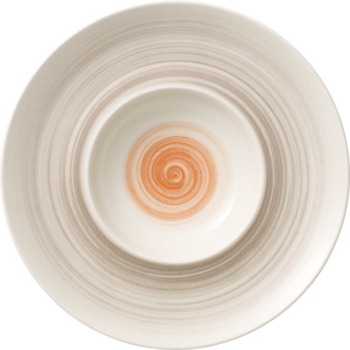 Villeroy & Boch Teller tief, 29 cm, Serie Amarah Red Sun, Inhalt: 0,32 Liter