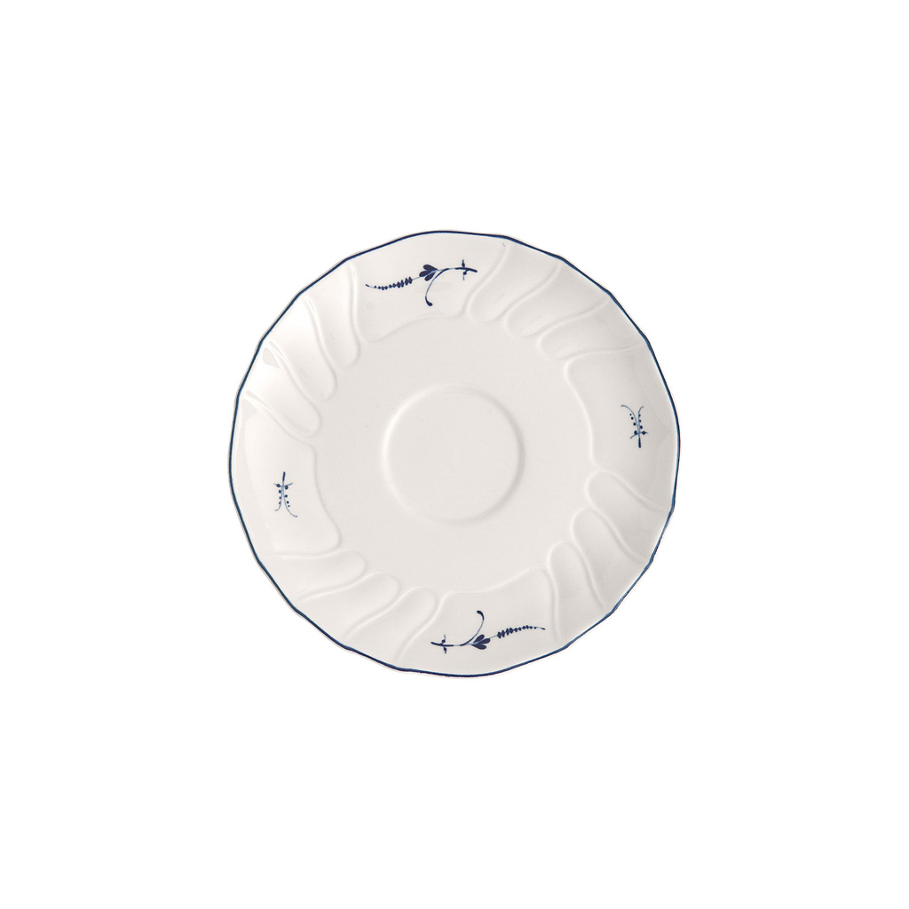 Villeroy und Boch Kaffeeuntertasse - Maße: 14 x 14 x 1,6 cm / Ser.: Old Luxembourg