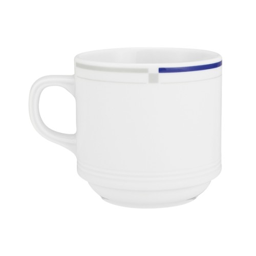 Seltmann Becher mit Henkel, Form: Imperial, Dekor: 21101 Nova.