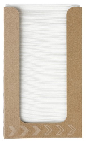 DUNI Serv.-Box D-Soft 20x20cm, weiß 100er 100 Stück