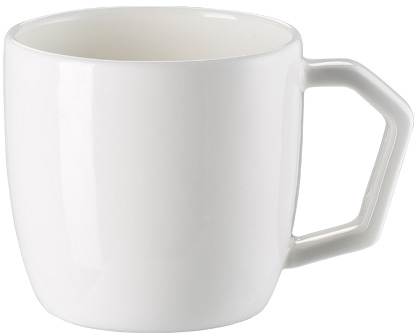 Rosenthal Kaffee-Obertasse Jade Sphera Weiss Inhalt: 0,18 Liter