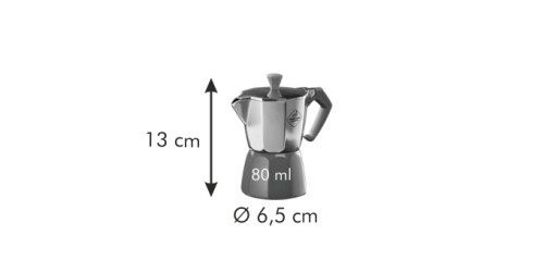 Tescoma Espressokocher PALOMA Colore, 1 Tasse