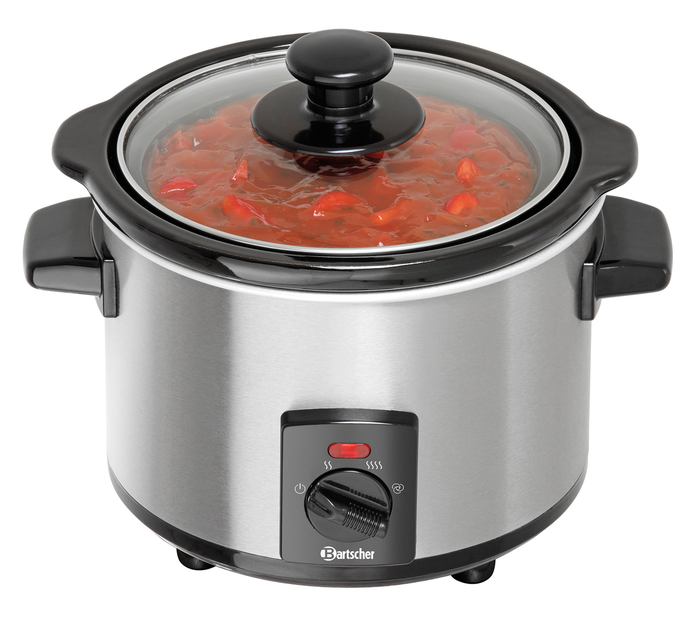 Bartscher Speisenwärmer "Mini" 1,25L |Temperaturbereich von: 65 °C | Maße: 23 x 22 x20,0 cm. Gewicht: 2,1 kg