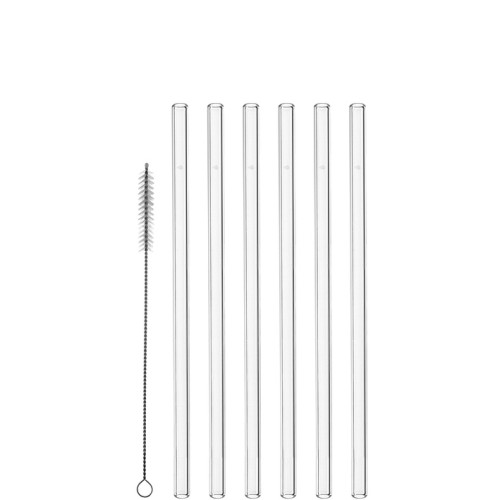 GK/6 Glastrinkhalme 23+Bürste - Montana
