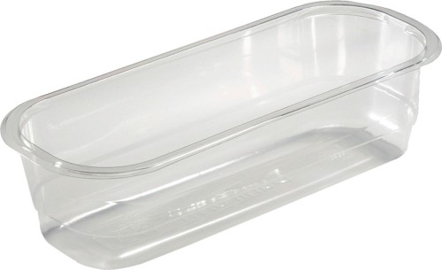 Duni APET-Schale 260 x 110 x 68 mm Transparent ungeteilt, 350 Stk/Krt (1 x 350 Stk)