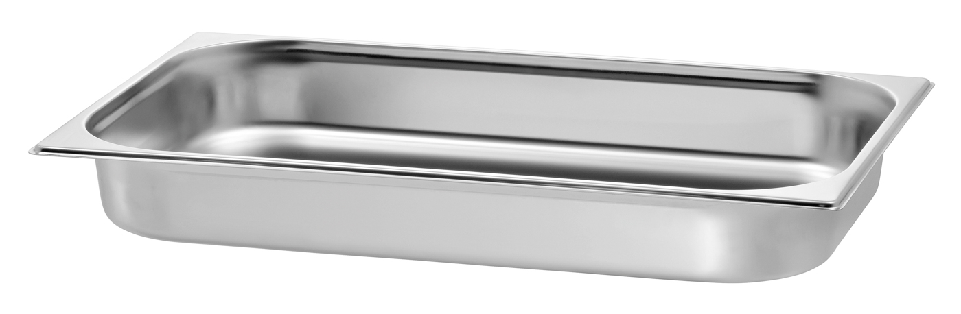 Bartscher GN-Behälter, 1/1, T65 | Ausführung:Ohne Perforation | Maße: 53 x 32,5 x 6,5 cm.Gewicht: 1,3 kg