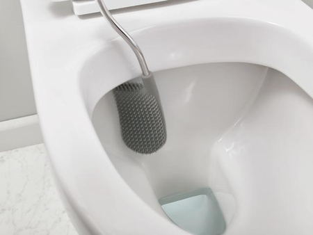 Joseph Joseph Flex Steel - Toilettenbürste + Halter - Edelstahl