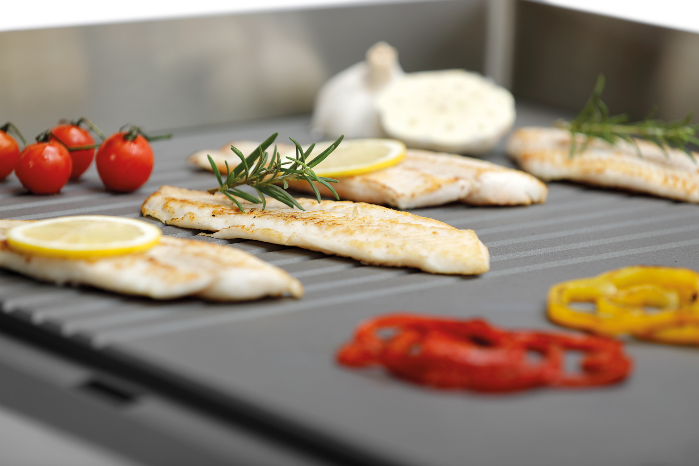 Bartscher Griddleplatte GDP 980E-GR | BreiteBratfläche: 980 mm | Maße: 98 x 53,5 x 29,0 cm.Gewicht: 70 kg