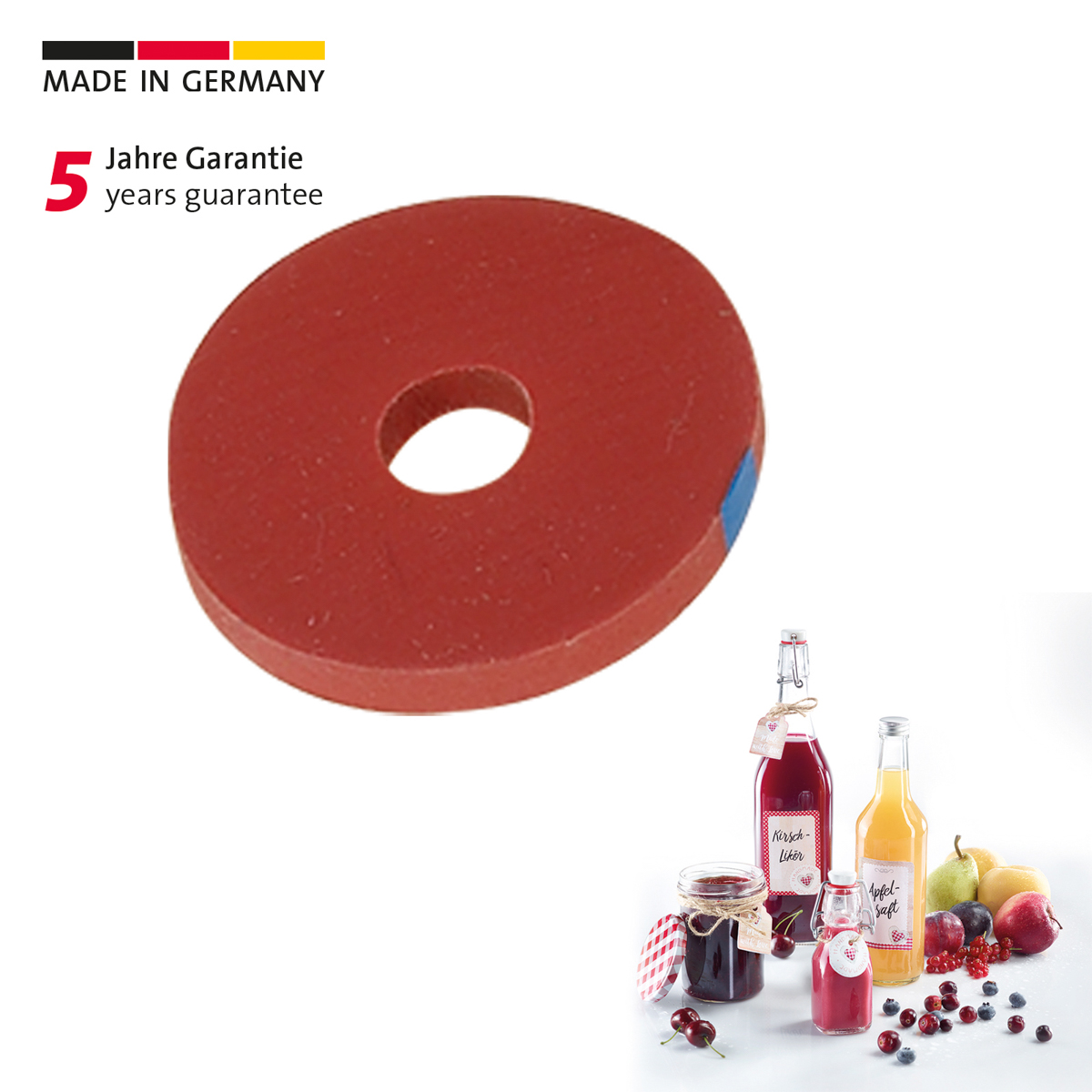 20 Flaschenscheiben, ø 25 mm / ø 5 mm