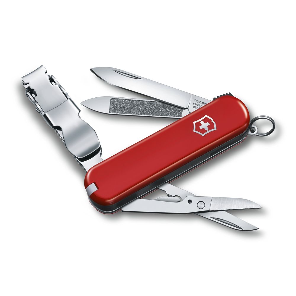 Victorinox Nail Clip 580, 65mm, rot, Blister