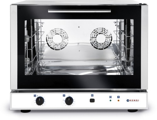 HENDI Bäckereiofen mit manueller Beschwadung - 230 V - 790x750x(H)635 mm 3400 W