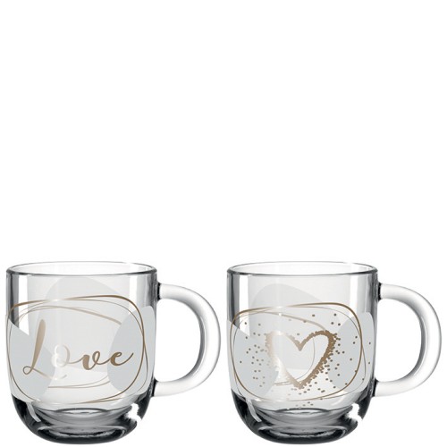 PB/2 Tassen 400ml -Love- - Leonardo