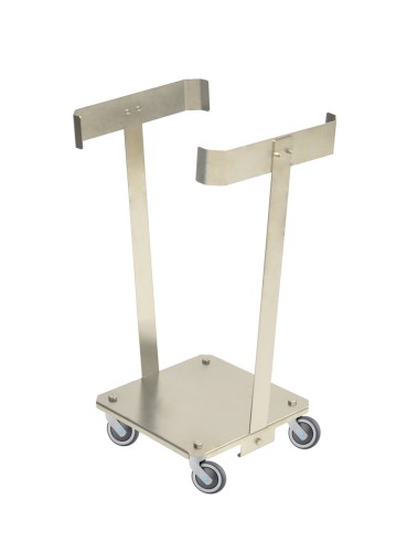 Müllsackständer geeignet für 125 L Säcke. - Maße: 50,8 x 42,5 x 87,5 cm - Gewicht: 7,5 kg - Belastungsgewicht: 75 kg