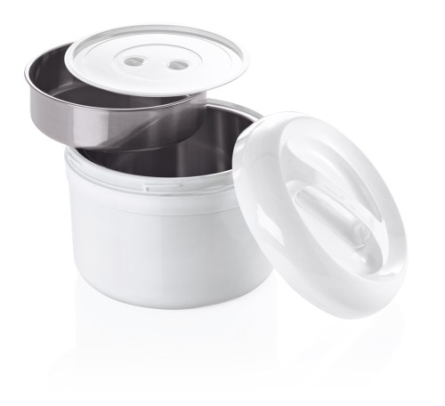 Thermospeisetransportbehälter. Kunststoff. pro Behälter je 1 Edelstahl Speiseeinsatz á