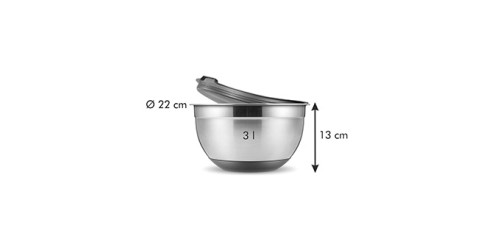 Schüssel mit Deckel GrandCHEF ø 20 cm, 3.0 l