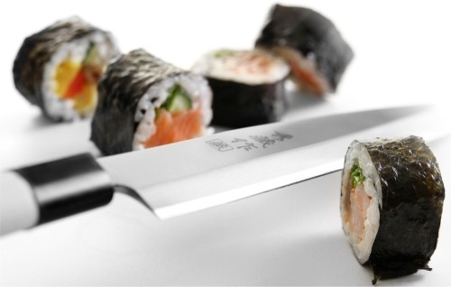 HENDI Messer Sashimi - 4 mm Stärke - 240/370 mm Klinge