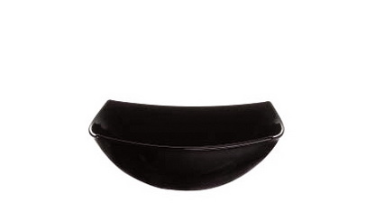 Delice schwarz Schale quadr. 16cm Arcoroc Noir (gehärtet)