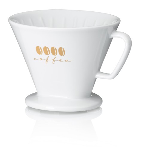 KELA Kaffeefilter L Excelsa Porzellan weiß 11,5cm 14,5cmØ