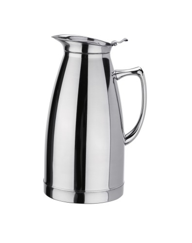 Isolierkanne. Chromnickelstahl. doppelwandig.