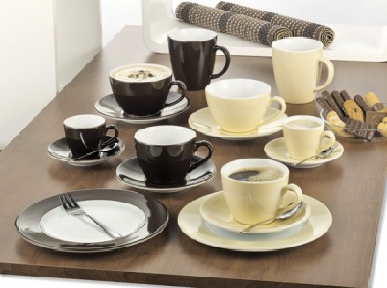 Henkelbecher, Inhalt: 0,35 ltr., beige, Eschenbach COFFEESHOP COLOUR,