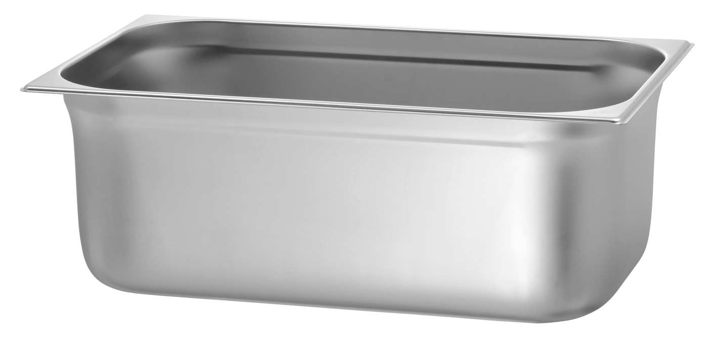 Bartscher GN-Behälter, 1/1, T200 | Ausführung:Ohne Perforation | Maße: 53 x 32,5 x 20,0 cm.Gewicht: 2,1 kg