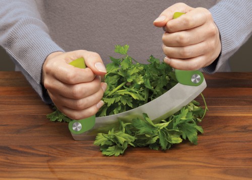 Joseph Joseph Mezzaluna - Wiegemesser - grün