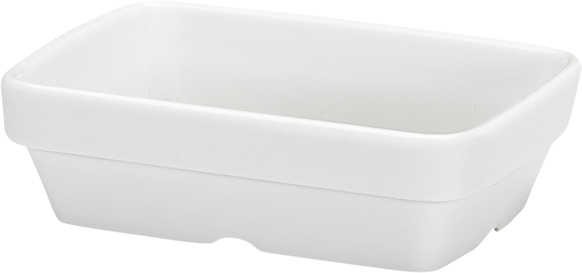 Schale eck,klein 8x11 cm Höhe: 3,4 cm von SCHÖNWALD