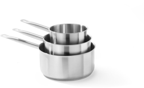 HENDI Stielkasserolle - ohne Deckel - Ø160x(H)75 mm - 1,5 Liter 0,7 mm Wandstärke