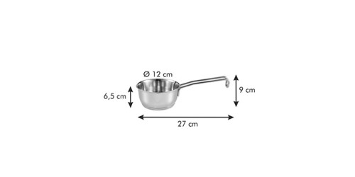 Stielkasserolle GrandCHEF ø 12 cm, 0,5 l